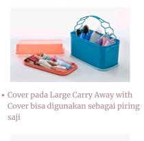 Tupperware Carry Away High Container rantang