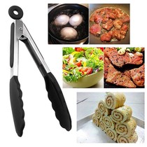 Capitan Makanan Profesional 30Cm. Penjepit Makanan 30Cm. Tongs 30Cm Silikon Food Grade, Tahan Panas
