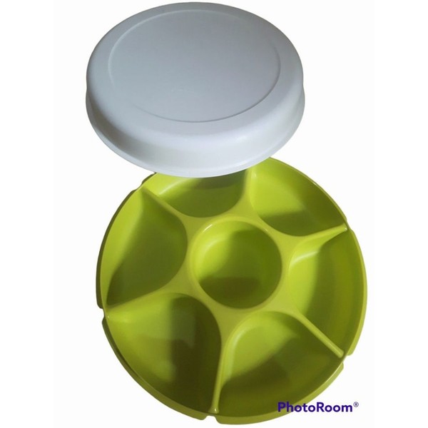 Tupperware Large Serving Center serving centre - Besar- Green