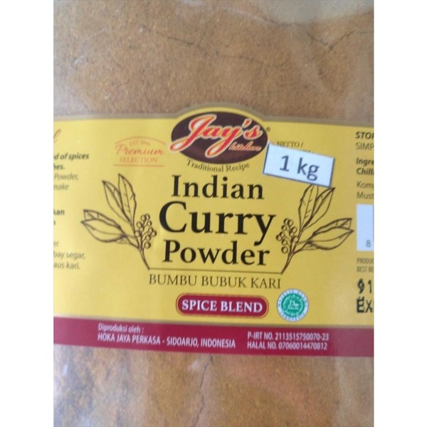 Bumbu Kari Bubuk Jay's Indian Curry Powder 100gr Repack