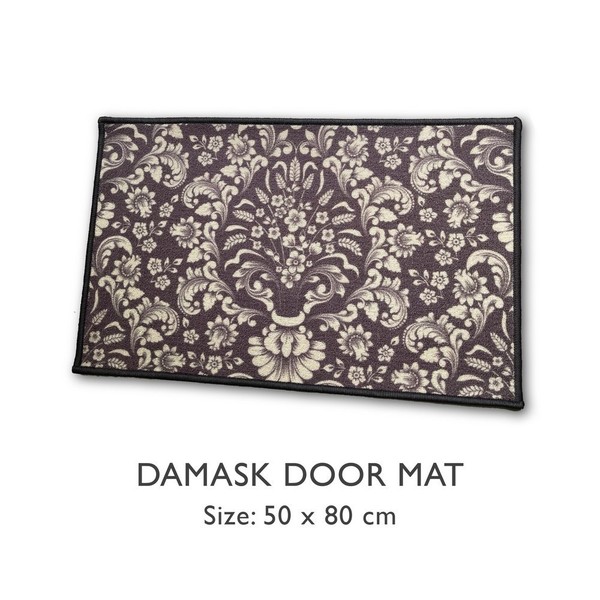 Dunlopillo Door Mat 50 x 80 Keset Pintu Anti Slip Backing - DAMASK