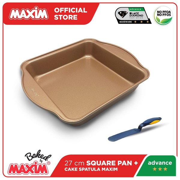 Loyang Maxim  segi Square Pan dengan pegangan 27cm