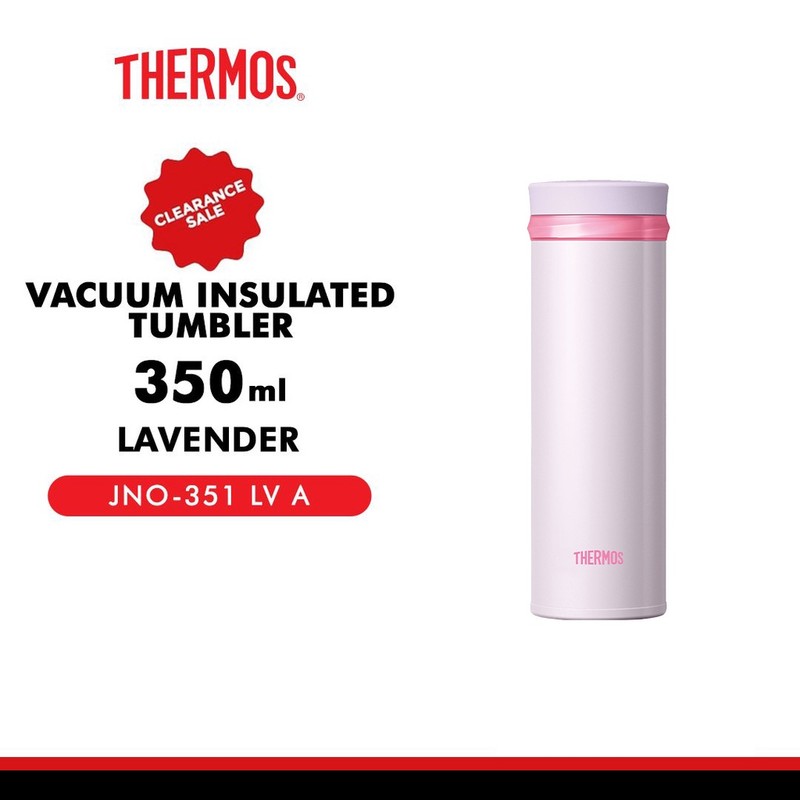 Thermos Vacuum Insulated One Push Tumbler Lavender - 350ml JNO351LV