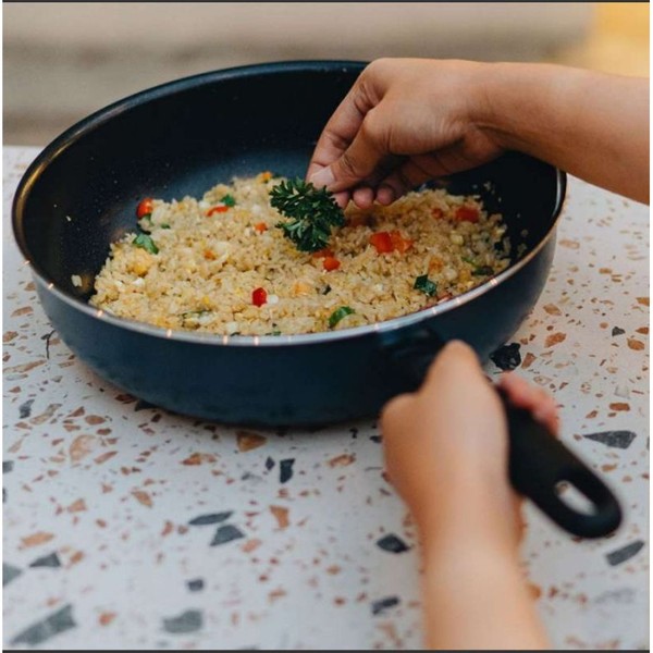 Thermos Frying Pan diameter 28cm Deep Navy