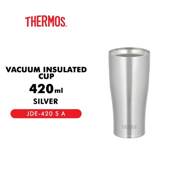 THERMOS Vacuum Insulated Cup Silver - 400 ml JDI-420SA