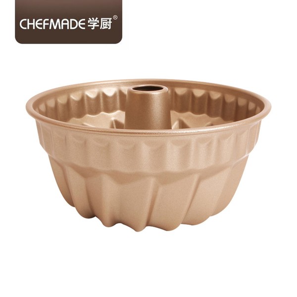 CHEFMADE Bundt Cake Pan 4 inch Cetakan Kue Anti Lengket cetakan puding
