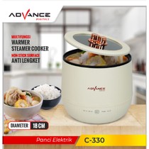 Advance C330 Panci Listrik Serbaguna Rice cooker Masak Nasi Hot pot Panci Listrik Multifungsi