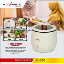Advance C330 Panci Listrik Serbaguna Rice cooker Masak Nasi Hot pot Panci Listrik Multifungsi