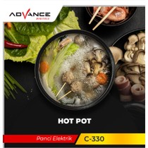 Advance C330 Panci Listrik Serbaguna Rice cooker Masak Nasi Hot pot Panci Listrik Multifungsi
