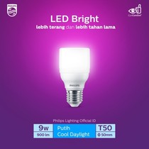 Philips Multipack MyCare LED Bright 9W atau 13W E27 6500K Putih My Care