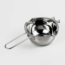 Melting Pot Panci Leleh Keju Coklat Butter Chocolate melter Pan Stainless Steel