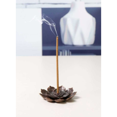 Tempat Dupa Stick Holder Desain Lotus Perlengkapan Sembahyang