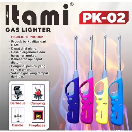 pematik kompor gas mancis korek panjang mancis isi ulang