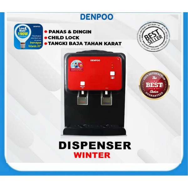 dispenser denpoo hot and cool denpo winter