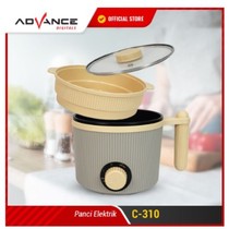 Advance Panci Listrik Serbaguna 1.2L Kukus Rebus Goreng Steamer C-310