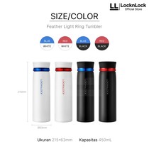 Lock&Lock Feather Ring Vacuum Tumbler 450ml Termos Air Minum Hot and Cool Lock and Lock Lock n Lock Lock n Lock Lock & Lock