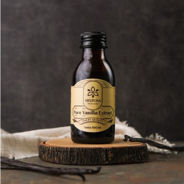 Vanilla Extract Pure Ekstrak Vanila Vanili Murni 150ml 100ml