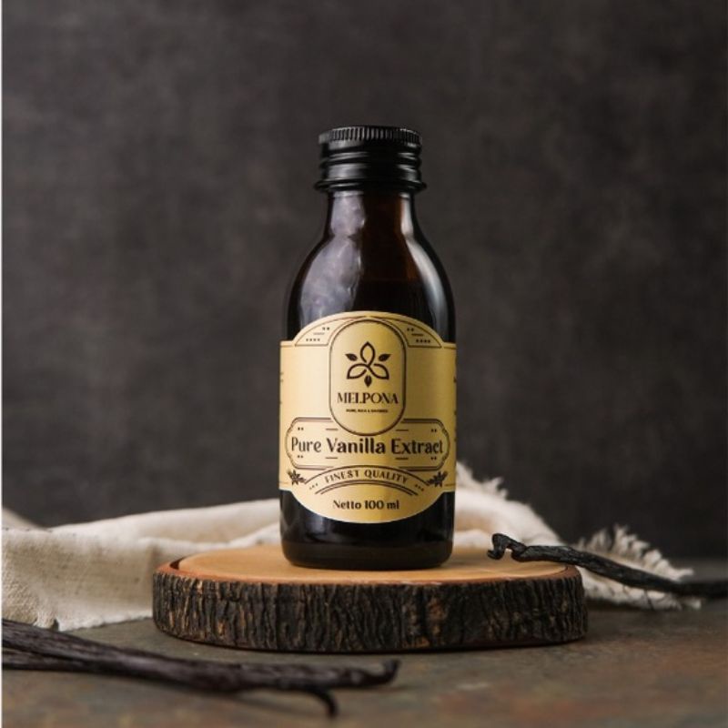 Vanilla Extract Pure Ekstrak Vanila Vanili Murni 150ml 100ml