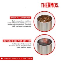 Thermos Vacuum Insulated Cup Light Green - 360 ml (JDH-360C LTG)