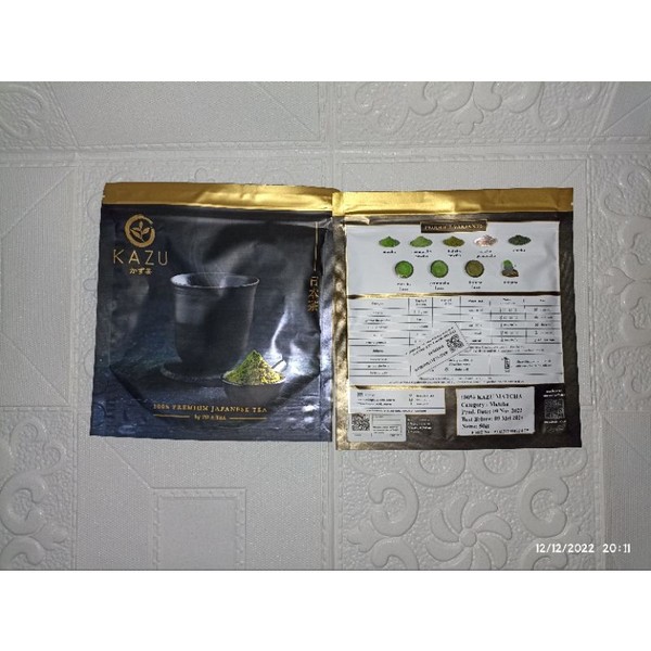 MATCHA POWDER 100g premium Japanese matcha kazu matcha
