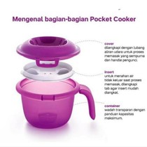 Tupperware Pocket Cooker 550ml Tupperware Pemasak nasi