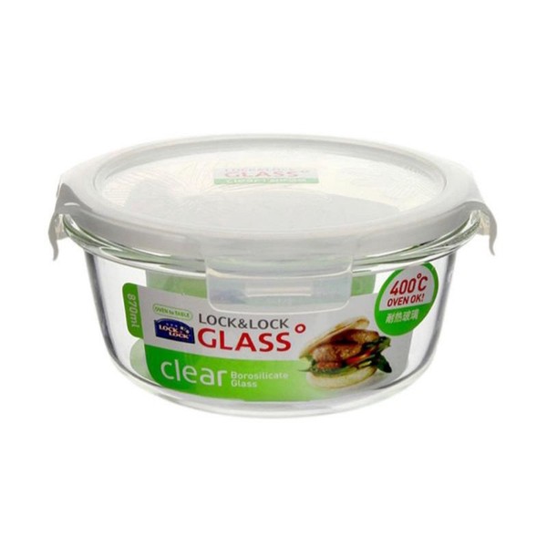 Lock N Lock Boroseal III Heat Resistant Glass Round 870ML 950ml locknlock Lock & Lock