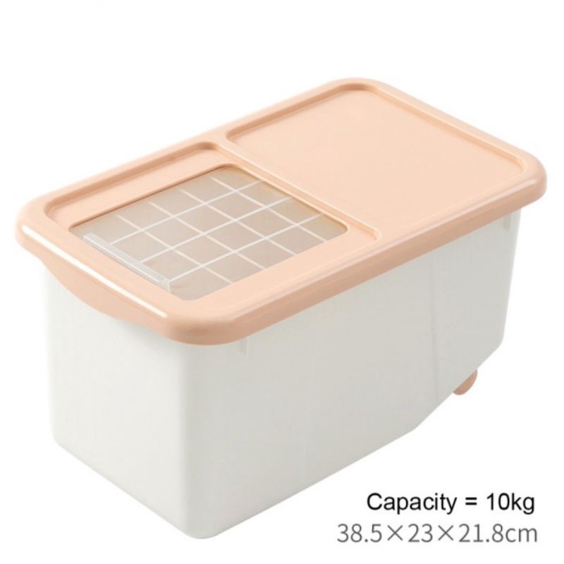 tempat beras 10kg rice bos bucket