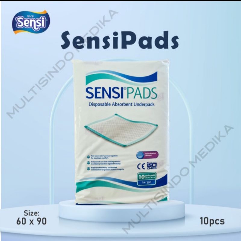 sensi pad alas tidur bayi pasien isi 10