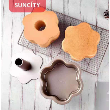 Suncity Loyang Chiffon Sakura 2 in 1 Gold Bongkar Pasang 8 Inch