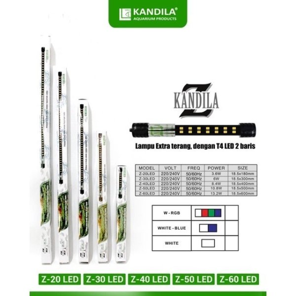 Kandila Lampu Led Celup Aquarium