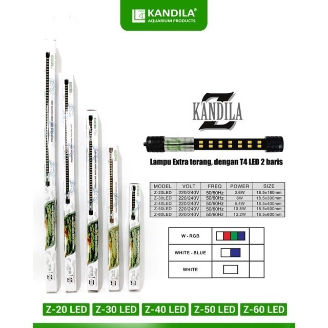 Kandila Lampu Led Celup Aquarium