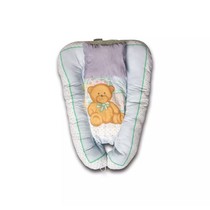 tempat tidur bayi Dunlopillo Baby Nest white bear