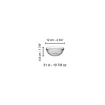 duralex mangkok Stackable bowl tempered glass 310ml 4 pcs