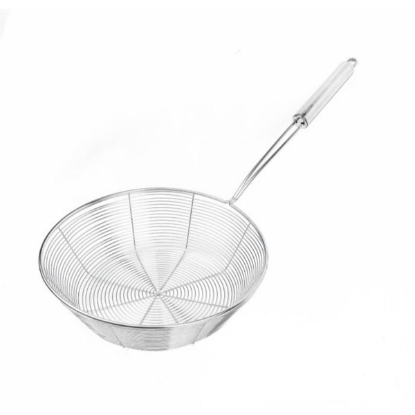 Serok mie saringan mangkok dalam stainless Steel