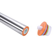 rolling pin stainless Steel 43cm adjustable penggilas adonan 4 ketebalan