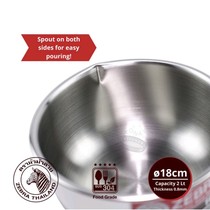Panci Susu Stainless Panci Saus Panci Masak Panci Zebra Panci Mie Sauce Pan Zebra 18cm 166308 Zebra Thailand