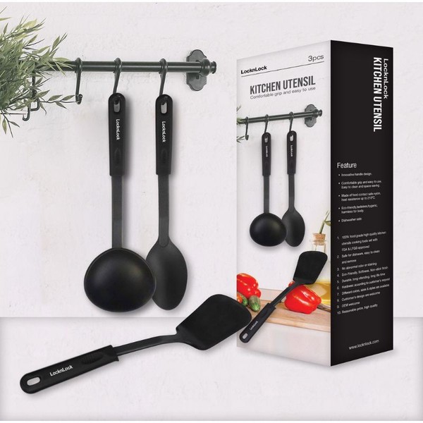 lock and lock spatula centong set  Lock and Lock Lock n Lock Lock&Lock
