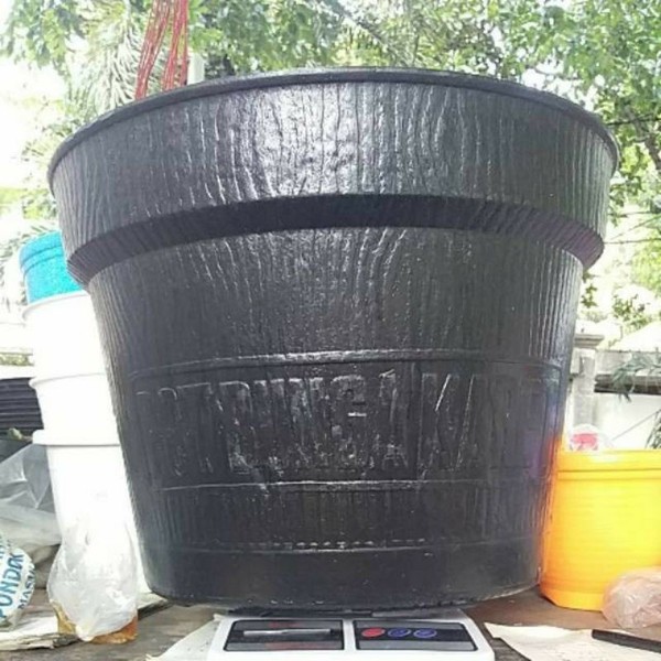 Pot Bunga Karet Yasindo Ukuran 27 cm Pot Karet CAP KUDA MAS Yasindo