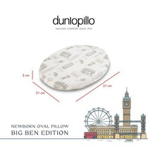 Dunlopillo Baby Small Oval Bantal Oval Bayi 27 x 20 cm