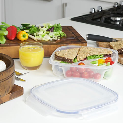 LocknLock Lunch Box 1.5L Anti Tumpah BPA Free 