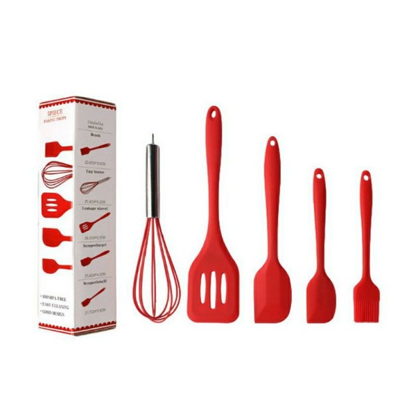 spatula set spatula silikon set silicone whisk