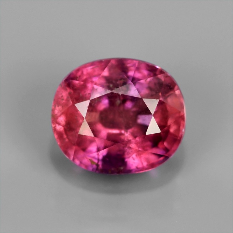 Certified 1.34ct 6.5x5.5mm Cushion Natural Unheated Untreated Purplish Pink SAPPHIRE, Winza Tanzania