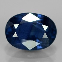 Certified 1.14ct 6.5x4.5mm Oval Natural Unheated Untreated Royal Blue SAPPHIRE SP011