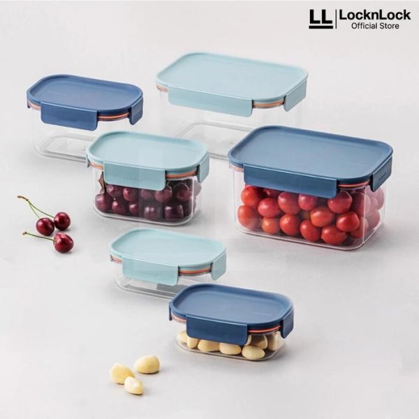 LocknLock Bisfree Modular Plus Rectangular Kotak Makan Tritan