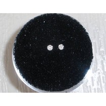 2 Loose Round cut Natural White Diamonds 2.0mm 0.08Tcw DD099