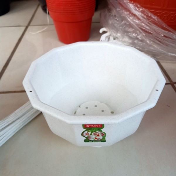 Pot Gantung LION STAR Gardenia no 6 Tebal Berkualitas