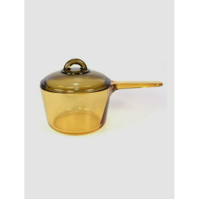 Luminarc Vitro Blooming Amber Saucepan Dengan Tutup - 1.5 Ltr