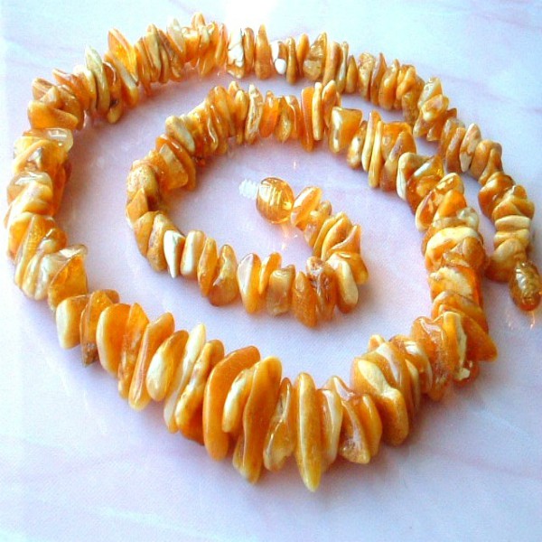 Natural Baltic Amber Necklace 48cm 23gr JWG109