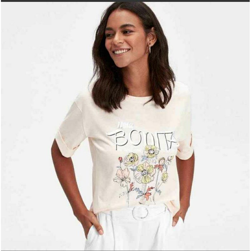 LC Waikiki Printed Cotton T-Shirt 100% COTTON