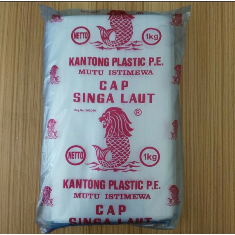Plastik PE berat 1kg Plastik Es Plastik Gula Plastik Minyak Plastik Sup Plastik Ikan